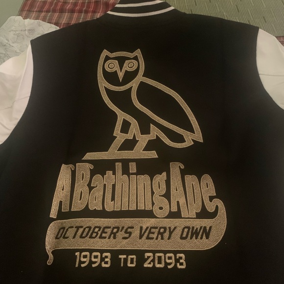 Ovo Bape Varsity jacket - Picture 2 of 5